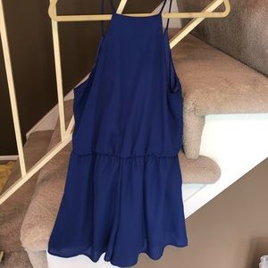 Purple/blue mini dress